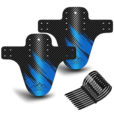 Abbildung von NICEDACK Schutzbleche Mountainbike,Mountainbike Spritzschutz, MTB Vordere und Hintere Kompatible Mudguard,Fahrrad Zubehör Mud Guard Fit 20 26 27 27.5&quot; 29 Zoll Fat Bike