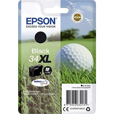 Abbildung von Epson WorkForce Pro WF 3725DWF Druckerpatrone Schwarz (Original)