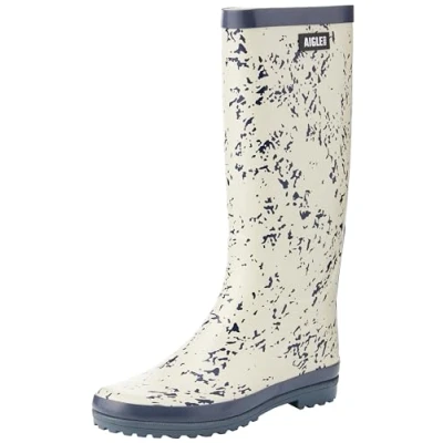 Abbildung von Aigle Damen Eliosa Pt Gummistiefel, Print Snow, 38 EU