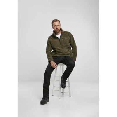Abbildung von Brandit Fleecepullover, Herren, Größe: 3XL, Olive