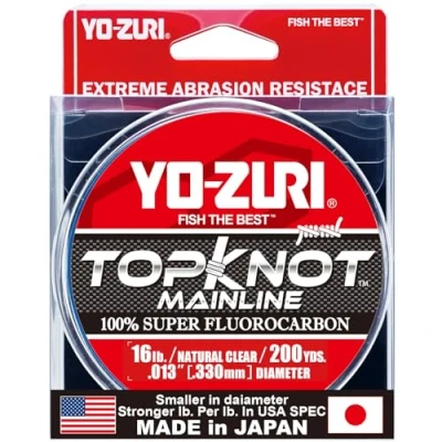 Abbildung von Yo Zuri Topknot Mainline 914 m, 7,3 kg (0,330 mm), Naturklar