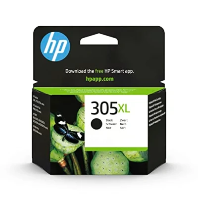Abbildung von HP 305XL (3YM62AE) Original Druckerpatrone Schwarz mit hoher Reichweite für DeskJet 27xx, 41xx, ENVY 60xx, 64xx , 1er Pack