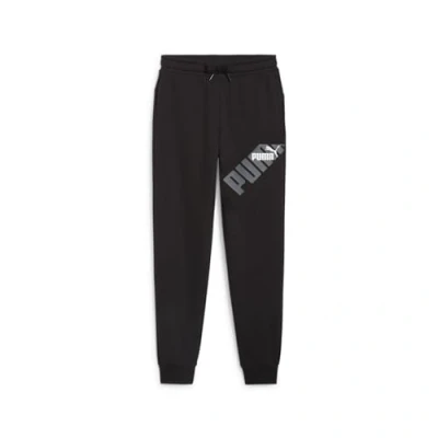 Abbildung von Puma Power Graphic Unisex Jogginghose für Kinder, Größe: 140, Black