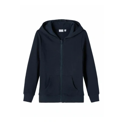 Abbildung von Name it Regular FIT Sweatjacke für Kinder, Größe: 98, Dark sapphire