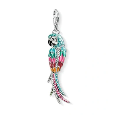 Abbildung von Thomas SABO Papagei Anhänger multicoloured, Damen, Größe: One Size, Multi coloured