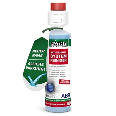 Abbildung von MATHY ABR AdBlue Systemreiniger Additiv verhindert Kristallbildung im SCR System Reiniger, 250 ml