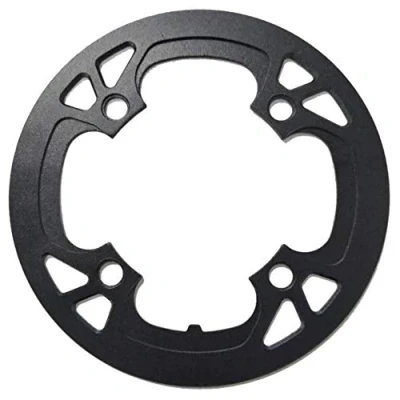 Abbildung von M Wave Unisex Adult PD G 104 CNC Kettenschutz, Schwarz, für Lochkreis 104mm, 36 Zähne