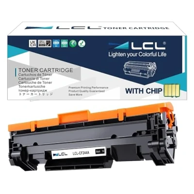 Abbildung von LCL kompatibel Tonerkartusche 44A CF244A (1Schwarz) mit HP Laserjet Pro M16a M16w M15a M15w MFP M28a M28w M29a M29w M17a M17w M30a M30w