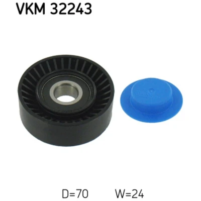 Abbildung von SKF VKM 32243 Umlenkrolle CHRYSLER: 300C Saloon, Touring, DODGE: Ram 1500 Pickup, JEEP: GRAND CHEROKEE 4
