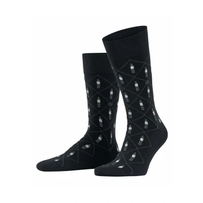 Abbildung von Burlington BIG BEN Onesize Socken black, Herren, Größe: 40/46, Black