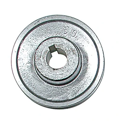 Abbildung von RIBITECH 03348 Riemenscheibe Aluminium 80 mm