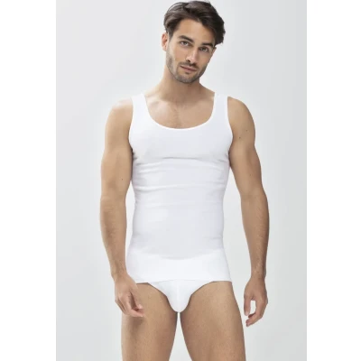 Abbildung von mey Athletic Shirt Serie Casual Cotton Unterhemd/shirt, Herren, Größe: 54, White