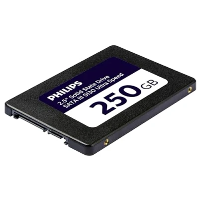 Abbildung von Philips Interne SSD 2.5&quot; SATA III 250 GB S130 Ultra Speed, Lesegeschwindigkeit bis zu 550 MB/s