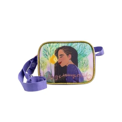 Abbildung von Disney Wish Tasche Handtasche Kinder Mädchen Lila