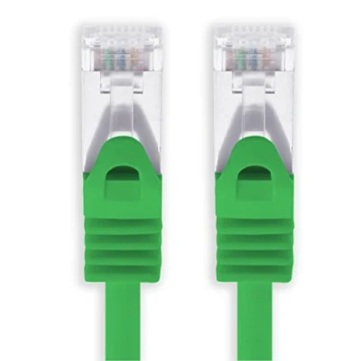 Abbildung von 1aTTack.de 0,5m grün 1 Stück Cat7 Netzwerkkabel SFTP Patchkabel Lankabel Rohkabel 10GB/s 500 Mhz konfektioniert mit 2 RJ45 Stecker Cat 6a
