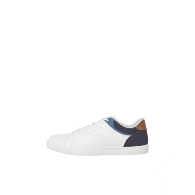 Abbildung von Jack &amp; Jones Jfwjordan Sneaker low, Herren, Größe: 40, Bright white/navy blazer/coronet blue Schuhe