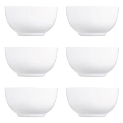 Abbildung von Luminarc Diwali Set mit 6 Schüsseln aus Opalglas, 14,5 cm, Glas, weiß