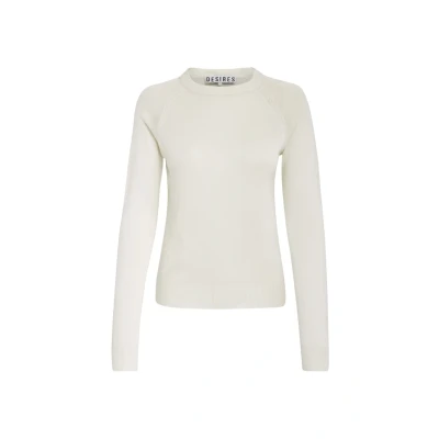 Abbildung von Desires Debenelli Pullover Strickpullover, Damen, Größe: XS, Gardenia