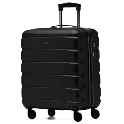 Abbildung von Flight Knight Leichte 4 Rad abs hartschalenkoffer, Handgepack, Zugelassen Fur Fluggesellschaften, Einschließlich British Airways, Und Maximale Große Easyjet, Handgepacktasche 56x45x25cm