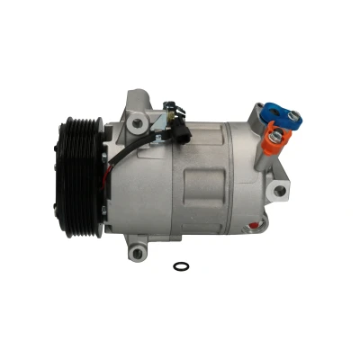 Abbildung von BOSCH 1 986 AD1 331 Kompressor 12V PAG 46 R134a mit Montageanleitung, Dichtring NISSAN: Qashqai / Qashqai+2 I