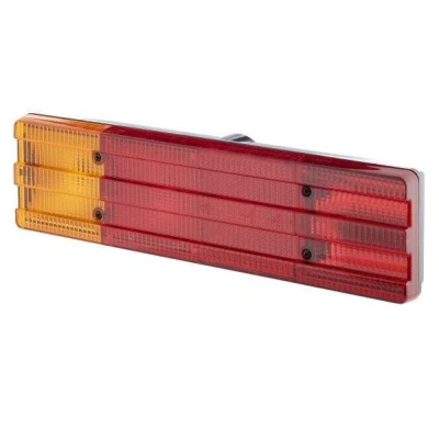 Abbildung von HELLA 2VA 004 887 031 Rückleuchte links P21W, R10W schwarz 12, 24 ohne Glühlampen mit Lampenträger MERCEDES BENZ: Vario Box Body / Estate