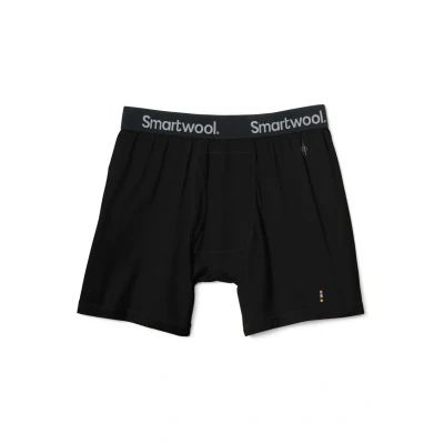 Abbildung von Smartwool Herren Mens Merino Boxer Brief, Schwarz, L EU