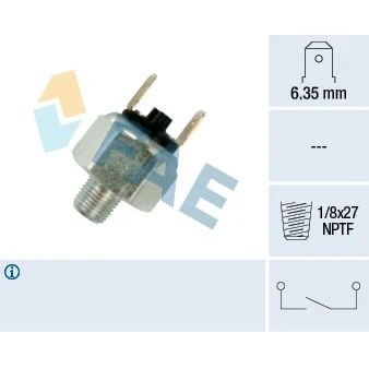 Abbildung von FAE 21010 Bremslichtschalter hydraulisch MG: MBG Convertible, MGC GT Coupe, AUSTIN: Mini Hatchback