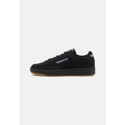 Abbildung von Reebok Classic CLUB C 85 Unisex Sneaker low, Größe: 42.5, Black/footwear white Veloursleder