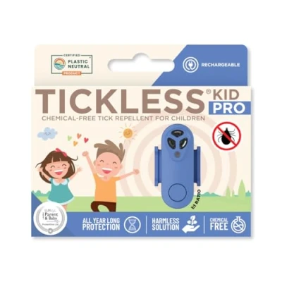 Abbildung von Tickless Kid Pro Wiederaufladbarer Ultraschall Zeckenschutz für Kinder Menta