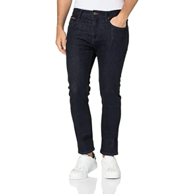 Abbildung von Tommy Hilfiger Slim Jeans Fit, Herren, Größe: 33x36, Ohio rinse