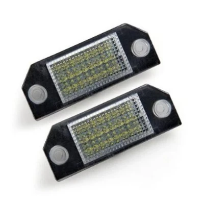 Abbildung von LED Kennzeichenbeleuchtung ohne Fehlermeldung Eintragungsfrei passend für Ford Focus 2 C Max 1 MK1 ST 03 10