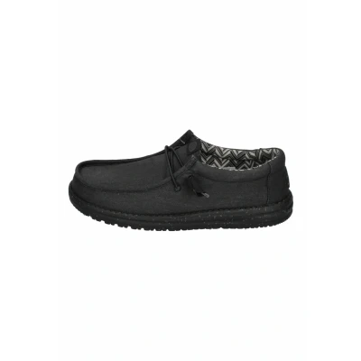 Abbildung von Hey Dude Wally Sportlicher Schnürer, Herren, Größe: 43, black Schuhe