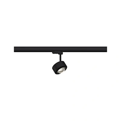 Abbildung von Paulmann 91390 LED Schienensystem ProRail3 Schienenspot Aldan 8,5W 3000K 230V Schwarz, Chrom dimmbar Schienensysteme Deckenschiene Metall