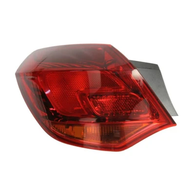 Abbildung von TYC 11 11648 01 2 Rückleuchte links äusserer Teil Rot ohne Lampenträger OPEL: Astra J Hatchback