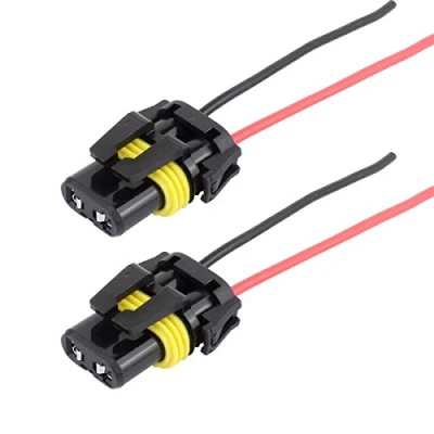 Abbildung von TOMALL 9005 HB3 H10 9006 HB4 Bulb Sockets Buchse Adapter Kabelbaum Stecker für Scheinwerfer Nebel