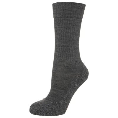Abbildung von Falke Active WARM Anatomical Plush SOLE Socken für Kinder, Größe: 27 30, Asphalt meliert