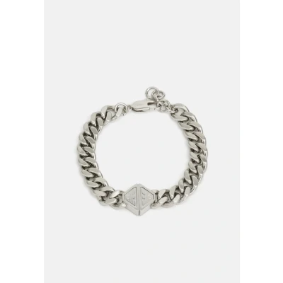 Abbildung von Emporio Armani Trend Armband silvercoloured, Herren, Größe: One Size, Silver coloured