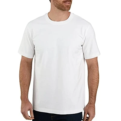 Abbildung von Carhartt Herren Relaxed Fit, schweres, kurzärmliges T Shirt, Weiß, XS