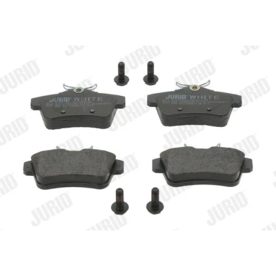 Abbildung von Jurid 573315JC Bremsbelagsatz White Low Dust Keramik nicht für Verschleißwarnanzeiger vorbereitet PEUGEOT: 5008 I, 508 I SW, 3008