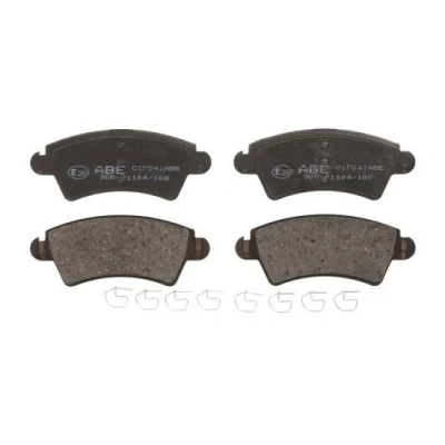 Abbildung von KRAFT 6005538 Bremsbelagsatz Vorderachse PEUGEOT: 206 Hatchback, SW