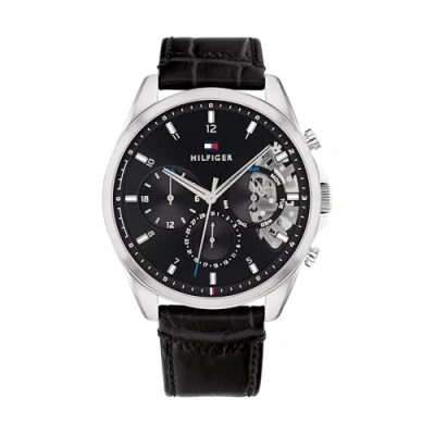 Abbildung von Tommy Hilfiger Baker Chronograph, Herren, Größe: One Size, Black
