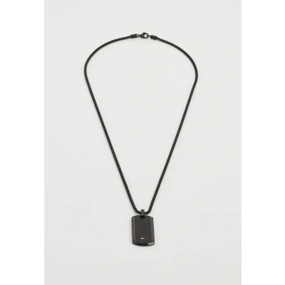Abbildung von Tommy Hilfiger Jameson Halskette, Herren, Größe: One Size, Black