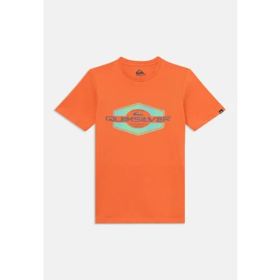 Abbildung von Quiksilver Locked UP Unisex Tshirt print, Größe: 176, Tigerlily