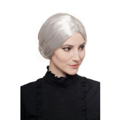 Abbildung von WIG ME UP 3542 P68A Fasching Karneval Halloween Perücke Oma Gouvernante Dutt Großmutter Klavierlehrerin