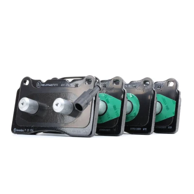 Abbildung von BREMBO P 23 134 Bremsbelagsatz inkl. Verschleißwarnkontakt ohne Zubehör ALFA ROMEO: Giulietta Hatchback
