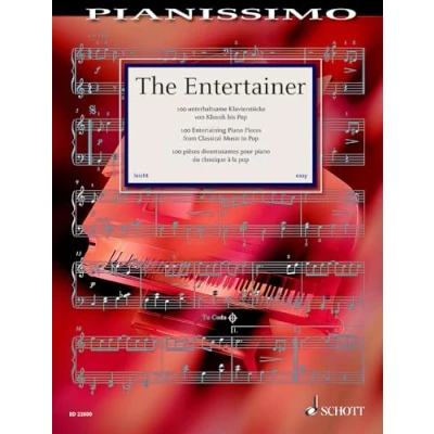 Abbildung von The Entertainer: 100 unterhaltsame Klavierstücke von Klassik bis Pop. Klavier. (Pianissimo)