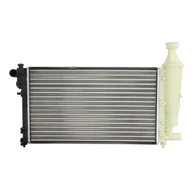 Abbildung von THERMOTEC D7P046TT Kühler, Motorkühlung Aluminium, Kunststoff für Fahrzeuge ohne Klimaanlage 530 322 22 Schaltgetriebe Kühlrippen mechanisch gefügt