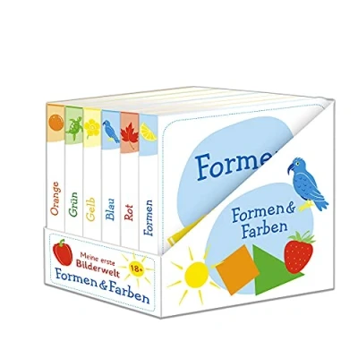 Abbildung von Meine erste Bilderwelt Formen &amp; Farben: 6 Bücher im Schuber