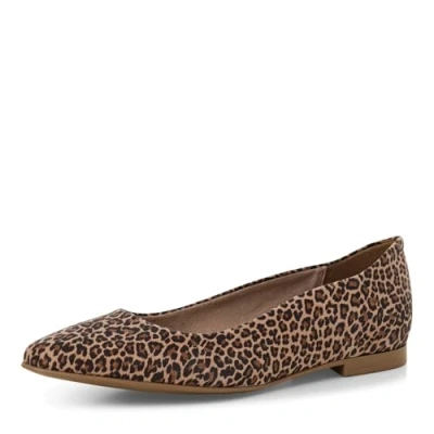 Abbildung von Tamaris Klassischer Ballerina, Damen, Größe: 38, Leopard Schuhe