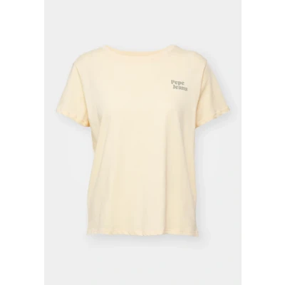 Abbildung von Pepe Jeans Effie Tshirt print, Damen, Größe: Small, Cornish yellow